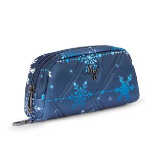 LUG Bobsled XL Eyeglass Case NWT Snowflake Navy